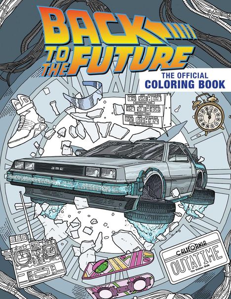 Insight Editions: Back to the Future: The Official Coloring Book, Buch