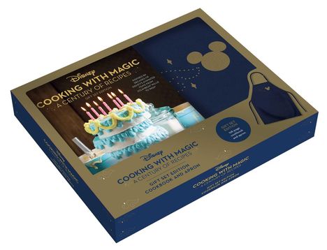 Insight Editions: Disney: Cooking with Magic: A Century of Recipes Gift Set: Inspired by Decades of Disney's Animated Films from Steamboat Willie to Wish, Buch