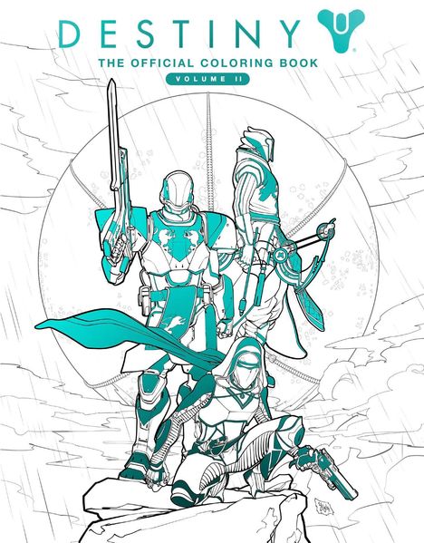 Destiny: The Official Coloring Book Volume II, Buch