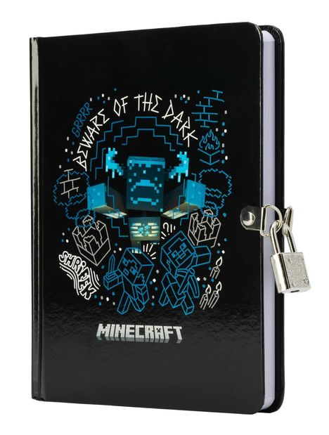 Insights: Minecraft: Beware of the Dark Invisible Ink Lock &amp; Key Diary, Buch