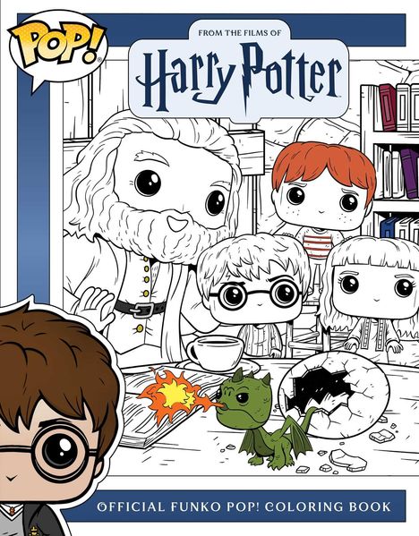 Insight Editions: The Official Funko Pop! Harry Potter Coloring Book, Buch