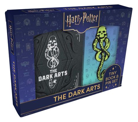 Insight Editions: Harry Potter: Dark Arts Tiny Book and Pin Set, Buch