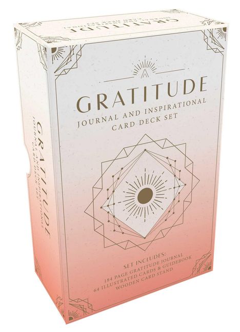 Insight Editions: Gratitude Journal and Inspirational Card Deck Set, Buch