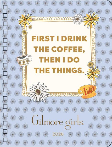 Insight Editions: 2026 Gilmore Girls 13-Month Weekly Planner, Buch