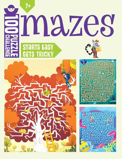 Iseek: 100 Puzzle Challenge: Mazes, Buch