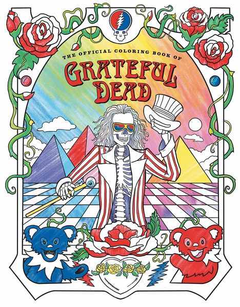 Grateful Dead the Official Coloring Book, Buch