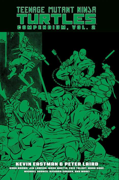 Kevin Eastman: Teenage Mutant Ninja Turtles Compendium, Vol. 2, Buch