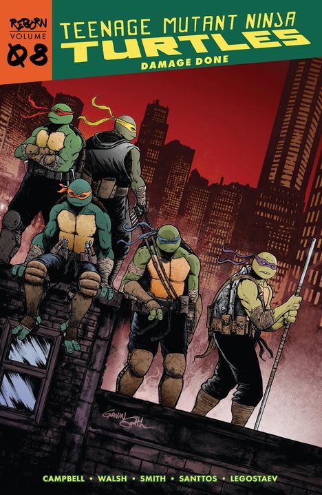 Sophie Campbell: Teenage Mutant Ninja Turtles: Reborn, Vol. 8 - Damage Done, Buch