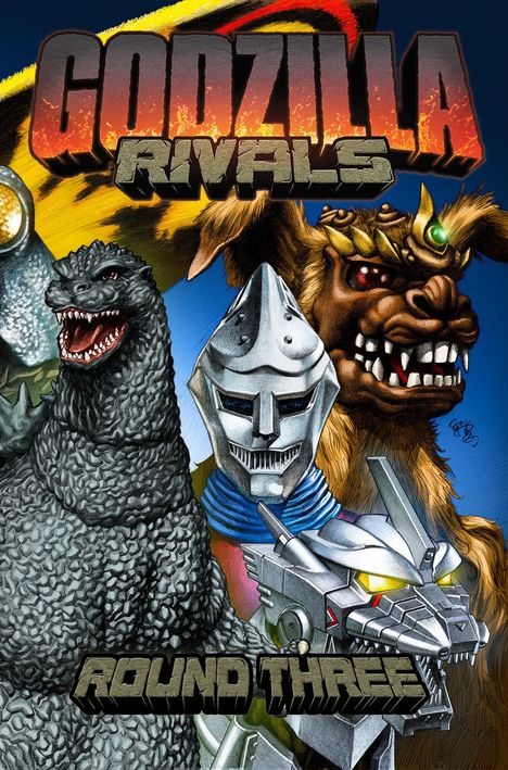 Mark Martinez: Godzilla Rivals: Round Three, Buch