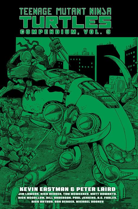 Kevin Eastman: Teenage Mutant Ninja Turtles Compendium, Vol. 3, Buch