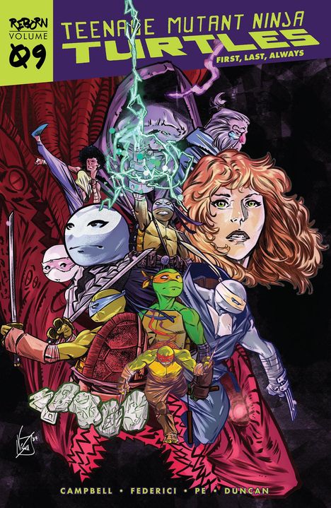 Sophie Campbell: Teenage Mutant Ninja Turtles: Reborn, Vol. 9 - First, Last, Always, Buch