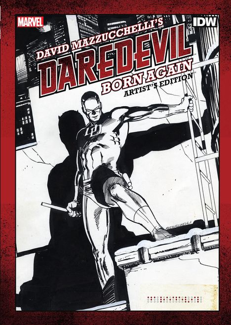 David Mazzucchelli: David Mazzucchelli's Daredevil Born Again Artist's Edition, Buch