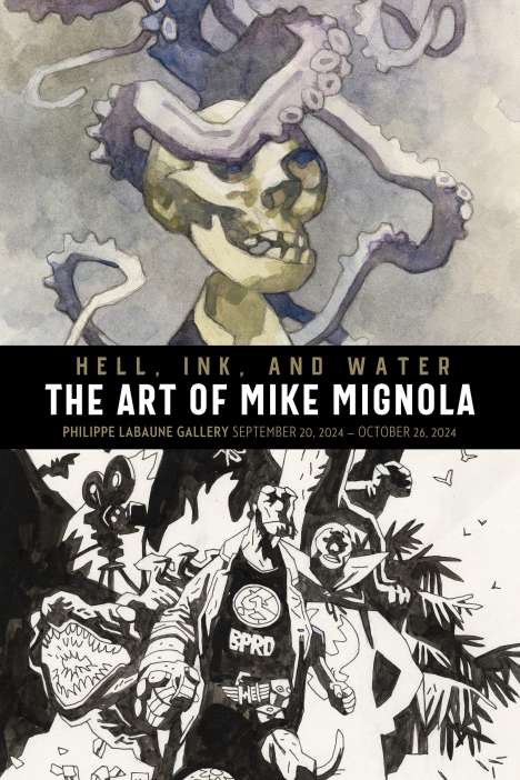 Mike Mignola: Hell, Ink, and Water: The Art of Mike Mignola, Buch