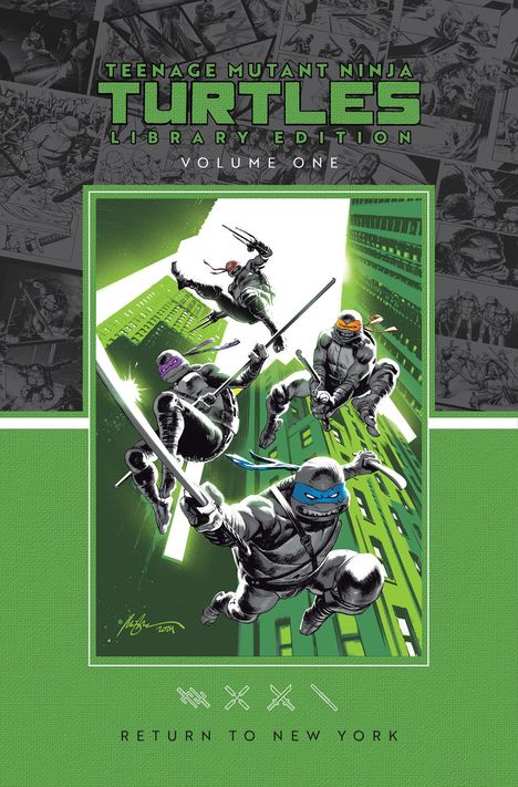 Jason Aaron: Teenage Mutant Ninja Turtles, Vol. 1: Return to New York Library Edition, Buch