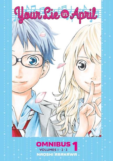 Naoshi Arakawa: Your Lie in April Omnibus 1 (Vol. 1-3), Buch