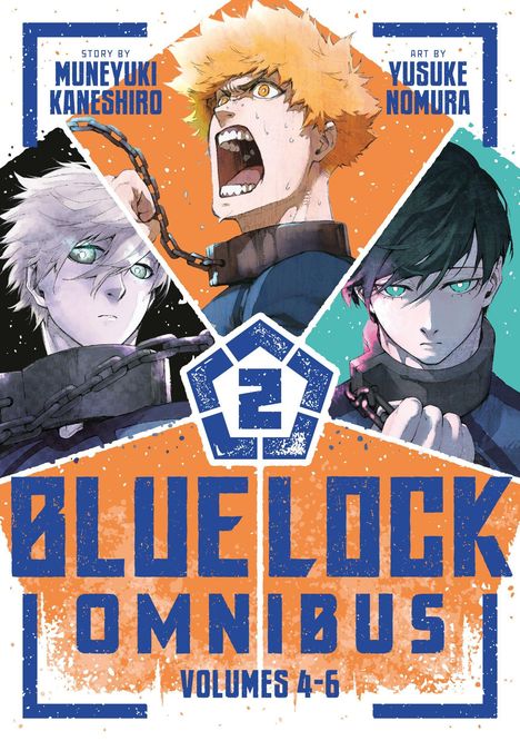 Muneyuki Kaneshiro: Blue Lock Omnibus 2 (Vol. 4-6), Buch