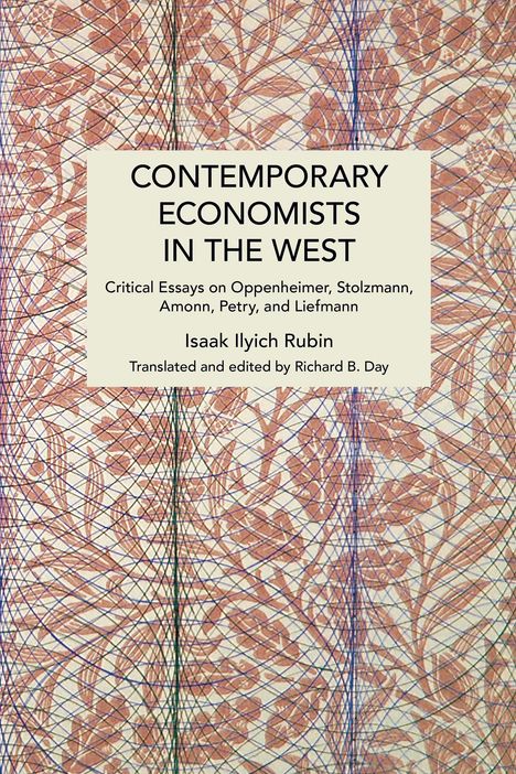 Isaak Illich Rubin: Contemporary Economists in the West, Buch