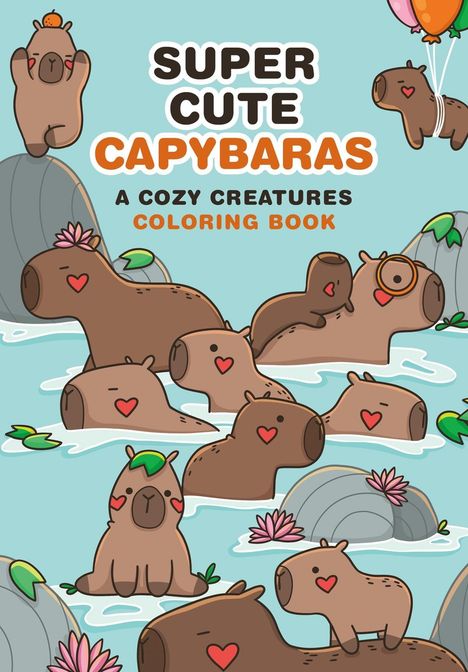 Super Cute Capybaras, Buch
