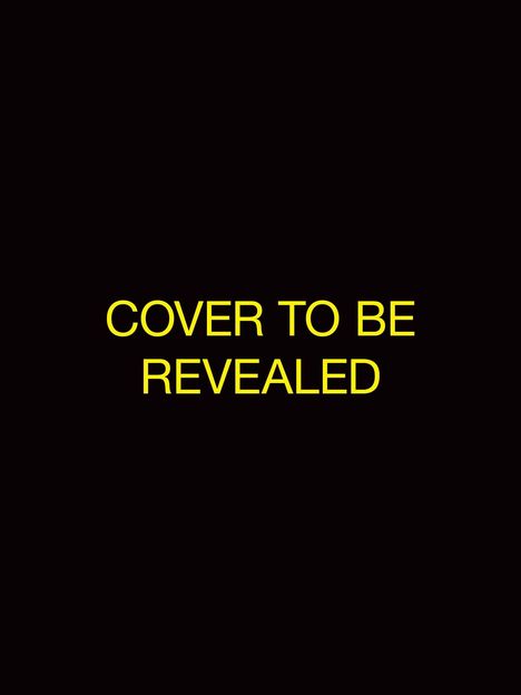 Text "COVER TO BE REVEALED" in Gelb auf schwarzem Hintergrund.