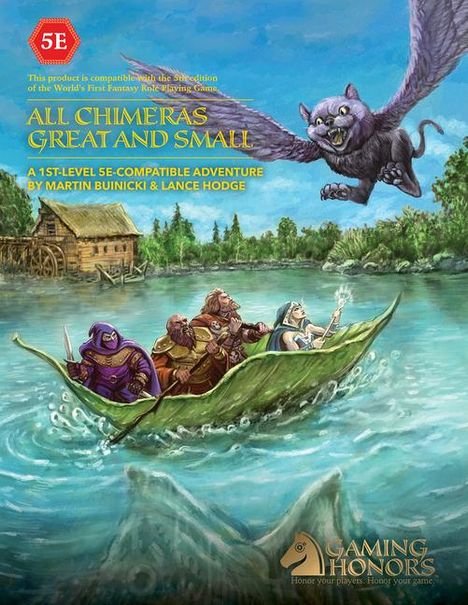 Martin Buinicki: All Chimeras Great and Small (5e), Buch