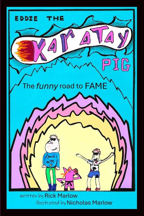 Rick P Marlow: Eddie the Karatay pig, Buch