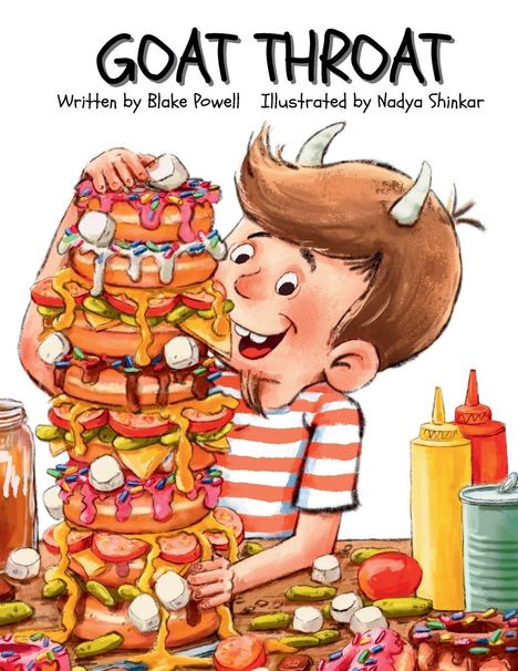 Blake Powell: Goat Throat, Buch