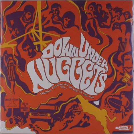 Down Under Nuggets Vol 1, LP