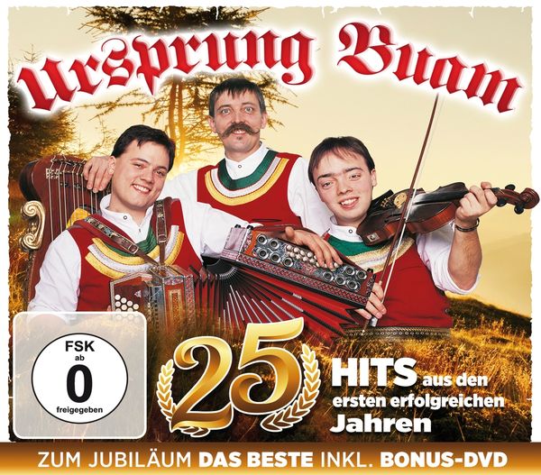 Ursprung Buam: 25 Hits: Zum Jubiläum Das Beste (1 CD Und 1 DVD) – WOM