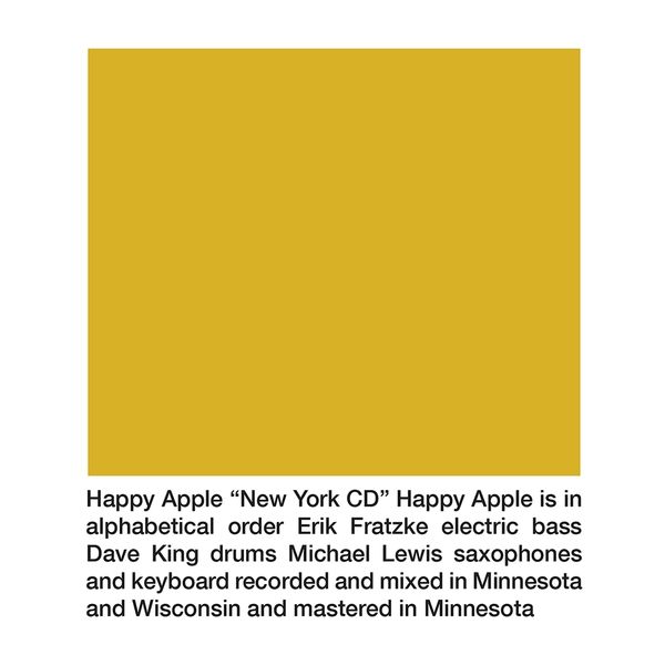 Happy Apple: New York CD (CD)