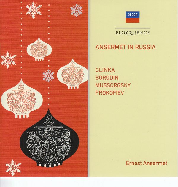 Ansermet in Russia (CD)