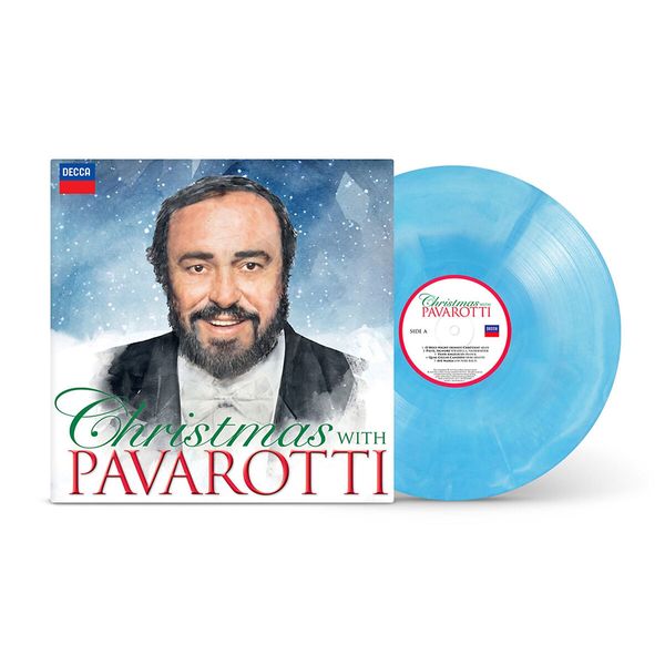 Christmas with Pavarotti (180g / Blue Vinyl) (Vinyl-LP)