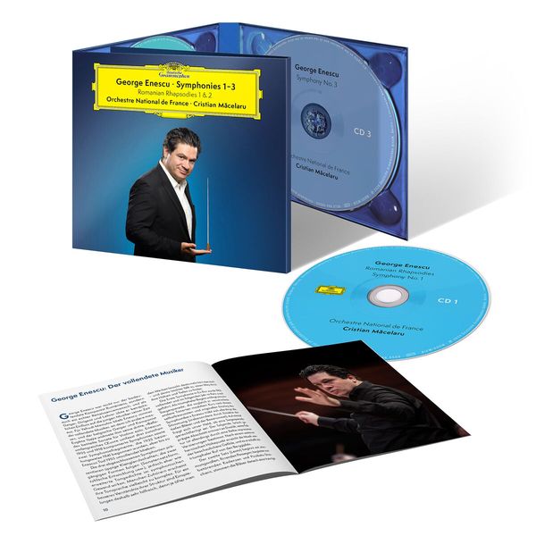 George Enescu: Symphonien Nr.1-3 (opp.13,17,21) (3 CDs)