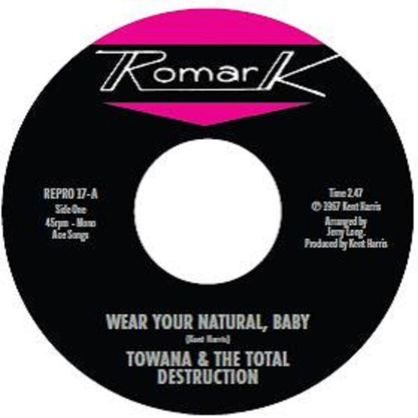 Towana & The Total Destruction / Ty Karim: Wear Your Natural.... (LP)