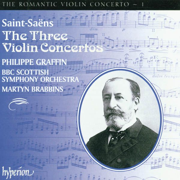 Camille Saint-Saens: Violinkonzerte Nr.1-3 (CD)
