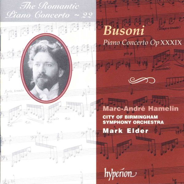 Ferruccio Busoni: Klavierkonzert op.39 (CD)