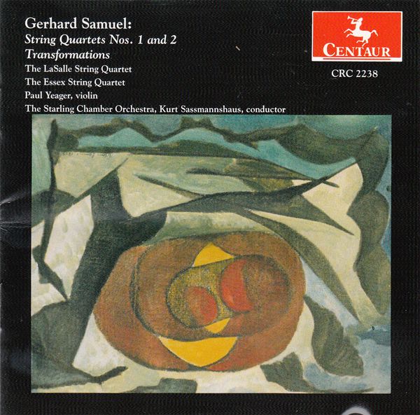 Gerhard Samuel: Streichquartette Nr.1 & 2 (CD)