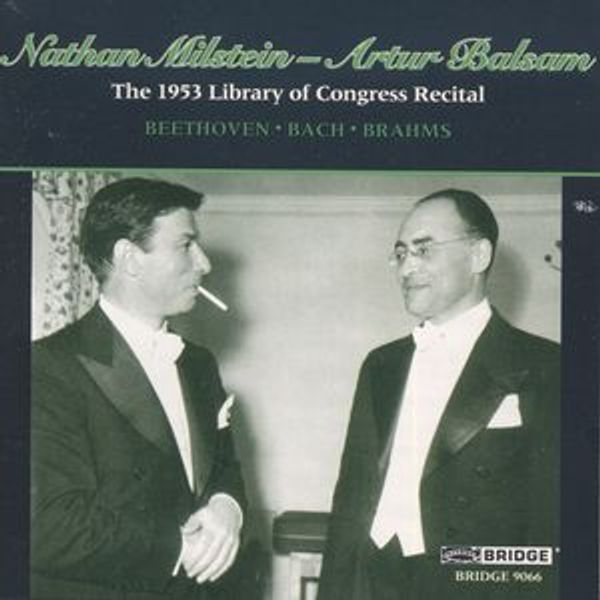 Nathan Milstein - Library of Congress Recital (CD)