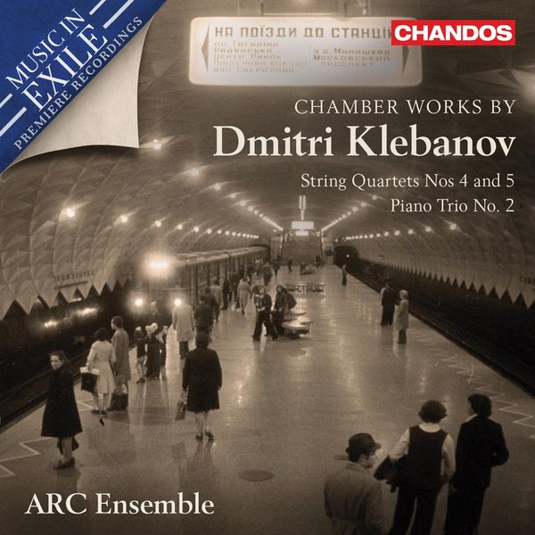 Dmitri Lvovich Klebanov: Streichquartette Nr.4 & 4 (CD)