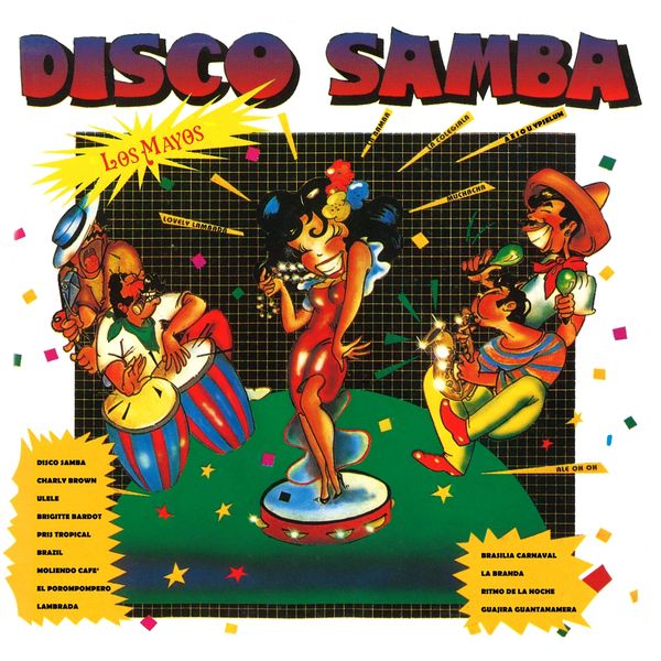 Los Mayos: Disco Samba (Colored Vinyl) (1 LP und 1 CD)