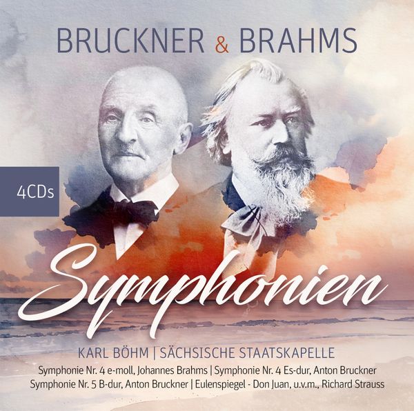 Karl Böhm: Bruckner & Brahms Symphonien (4 CDs)