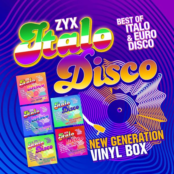 ZYX Italo Disco New Generation Vinyl Box (5 Vinyl-LPs)