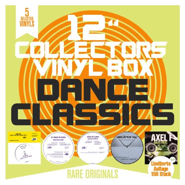 Cappella - Bass Frog - Slice & Case: 12" Collector s Vinyl... (5 LPs)