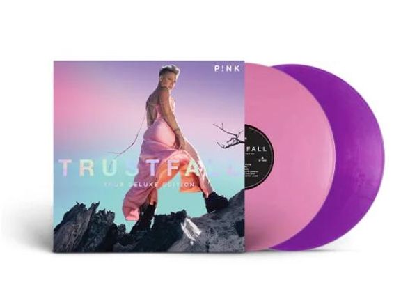 P!nk: TRUSTFALL (Tour Deluxe Edition) (Light Pink/Violet S... (2 LPs)
