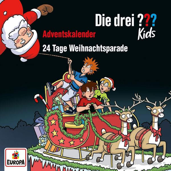 Die drei ??? Kids Adventskalender - 24 Tage Weihnachtspara... (3 CDs)