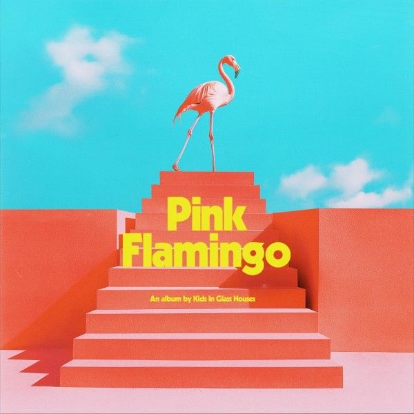 Kids In Glass Houses: Pink Flamingo (Half Blue/Half Pink Viny... (LP)