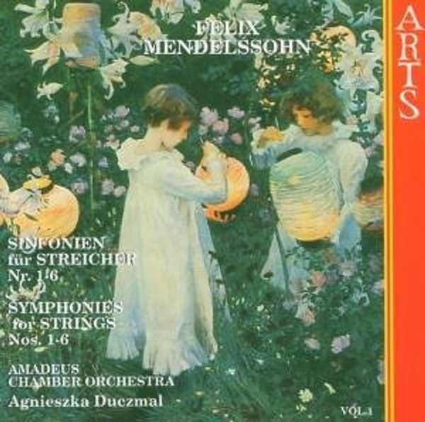 Felix Mendelssohn Bartholdy: Streichersymphonien Nr.1-6 (CD)