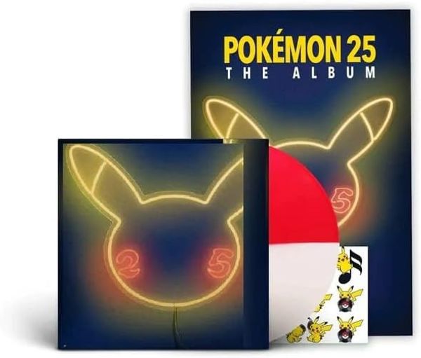 Soundtrack: Pokémon 25 - The Album (Limited Edition) (Red/White Sp...
