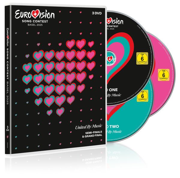 Eurovision Song Contest Basel 2025 (3 DVDs)