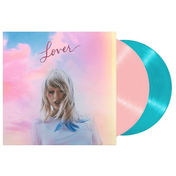 Taylor Swift: Lover (Pink & Blue Vinyl) (2 Vinyl-LPs)