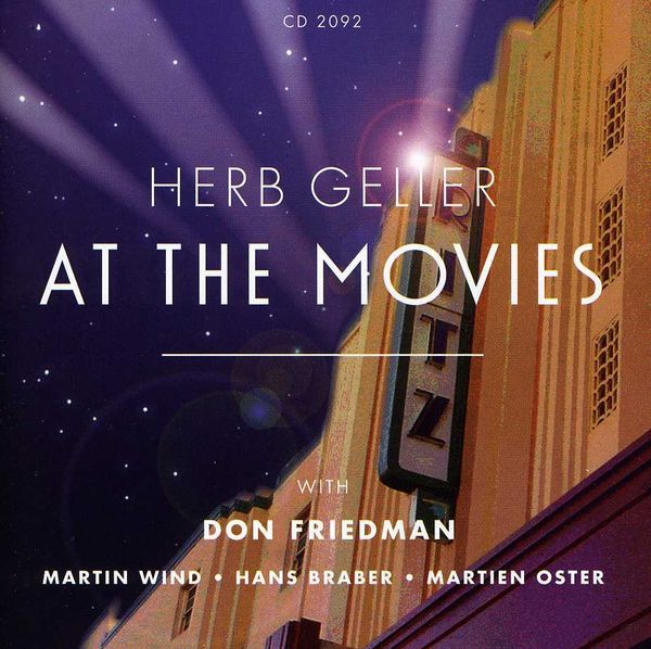 Herb Geller: At The Movies (CD)